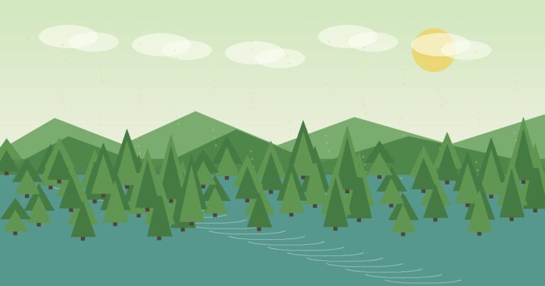 Spring pollen conditions near an Innsbrook-style lake and walking road.